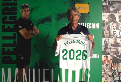 El Betis anuncia la renovación de Pellegrini