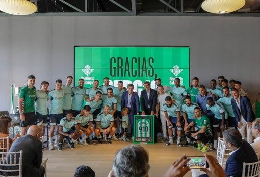 Despedida del Real Betis de Sergio Canales