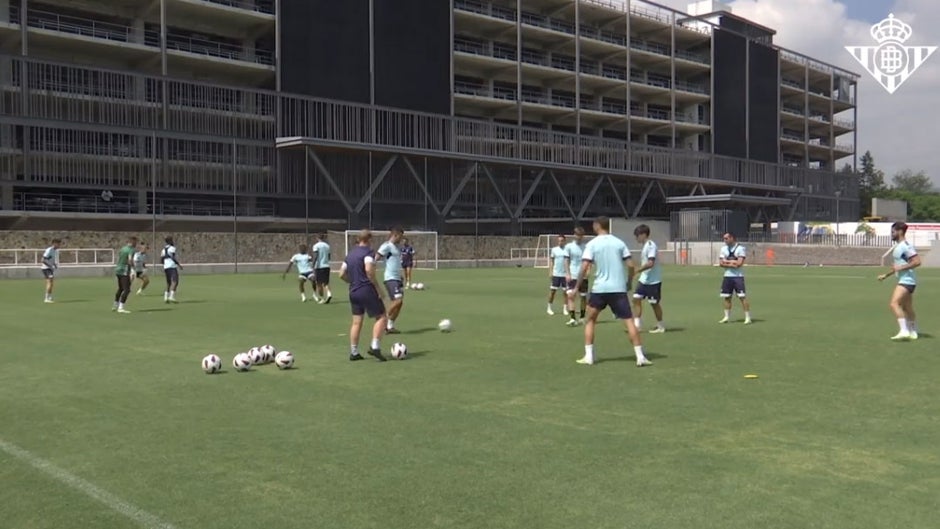 Víspera del sexto y último amistoso de la pretemporada