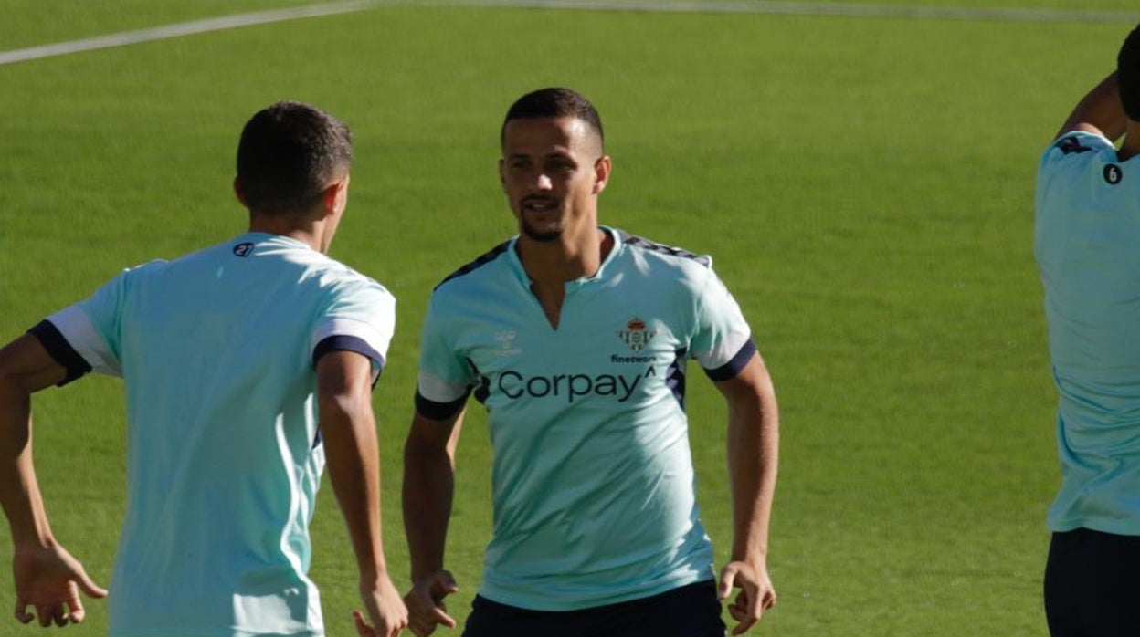 Luiz Henrique, durante el entrenamiento de este miércoles
