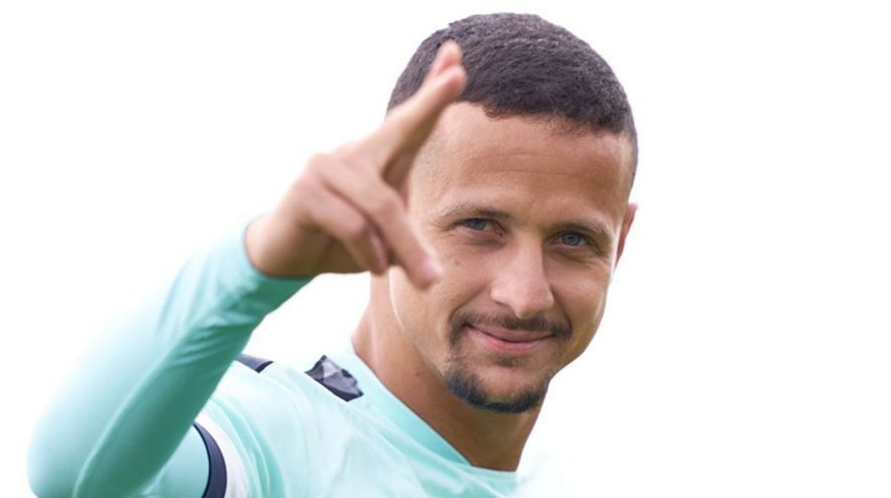 Saludo de Luiz Felipe en la pasada pretemporada
