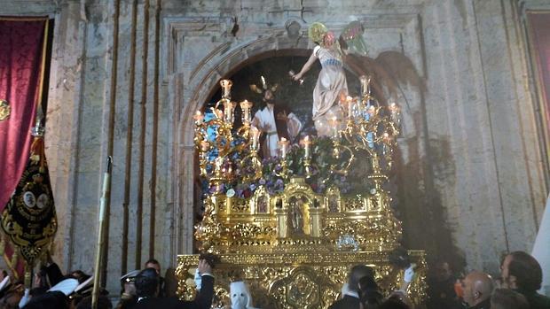 Salida del Huerto de su parroquia de San Francisco