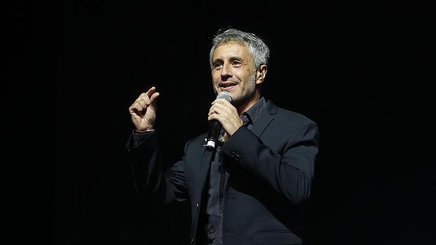 Sergio Dalma durante un concierto