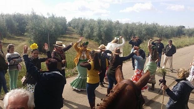 Último día del camino, tras salir el sol