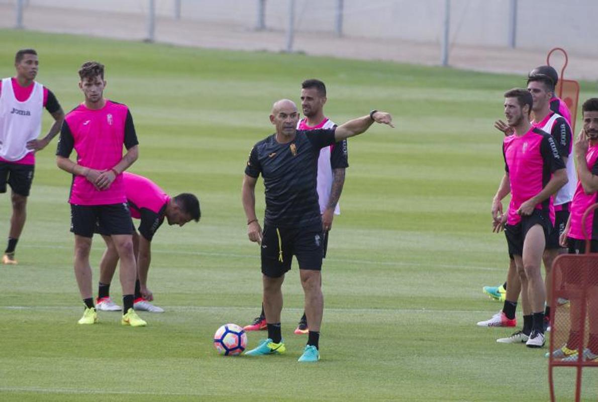 Paco Jémez, al frente del Granada