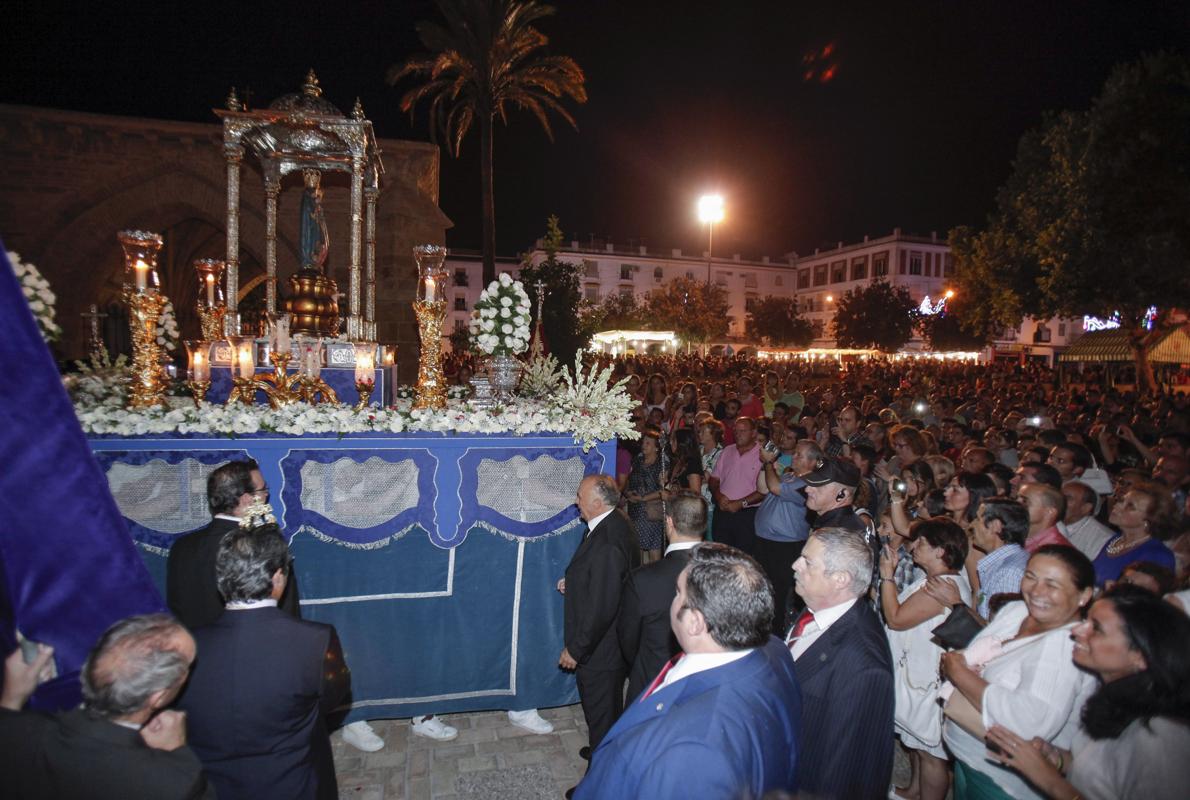 Procesión de la Virgen de la Fuensanta en 2014