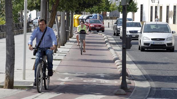 Carril bici en Córdoba