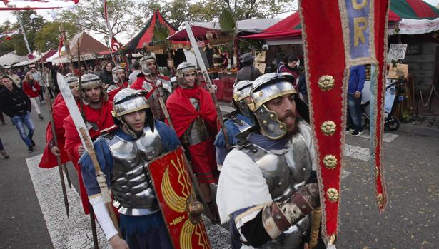Celebración de un mercado romano en Córdoba