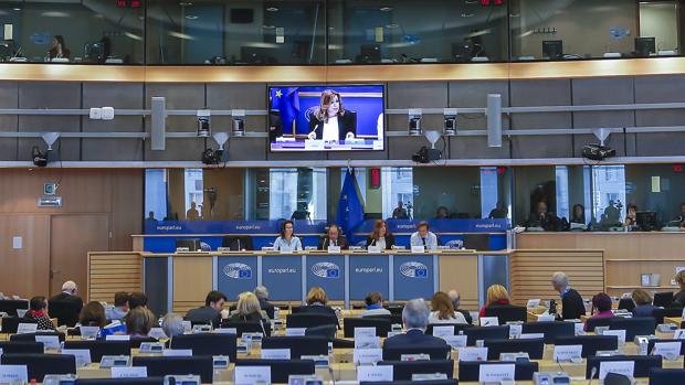 Susana Díaz en la capital económica de la UE