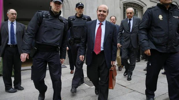 Gaspar Zarrías abandona el Tribunal Supremo tras declarar en abril de 2015