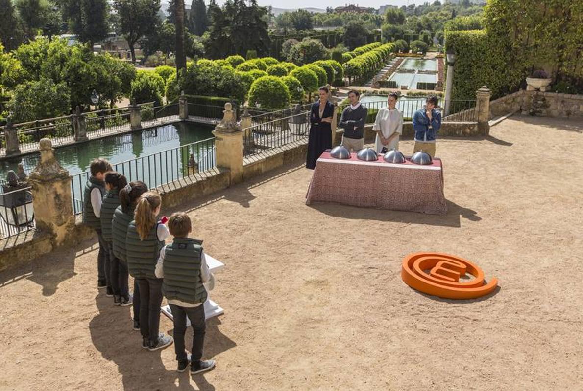 Los concursantes de Masterchef Junior, en julio en el Alcázar