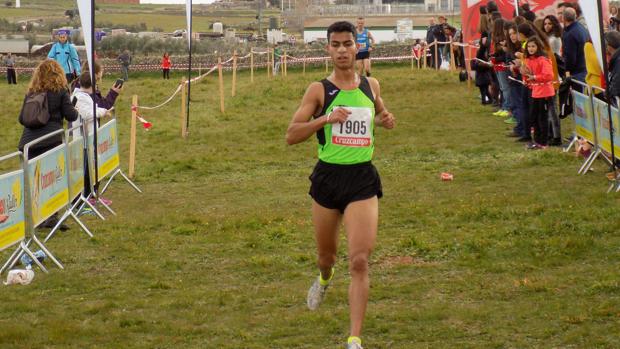 El ganador de la prueba, Mohamed Lansi