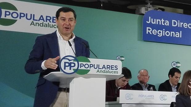 Juanma Moreno: «Sólo nosotros podemos ser la alternativa a 36 años de gobiernos socialistas»