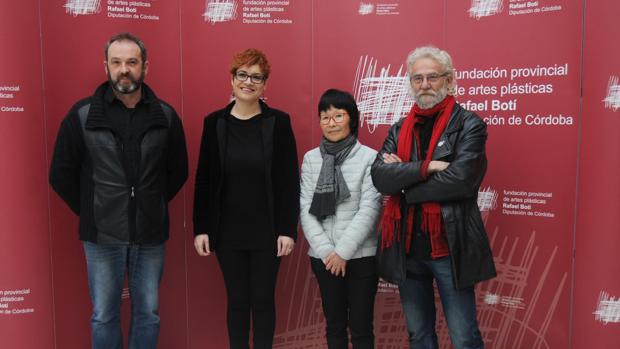 Javier Flores, Marisa Ruz, Hisae Yanase y Jacinto Lara