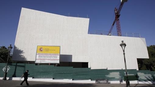 Las obras de la Biblioteca del Estado llevan paradas desde finales de octubre