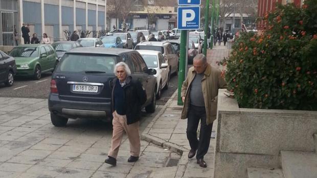Rafael Gómez a su llegada esta mañana a los Juzgados de Córdoba