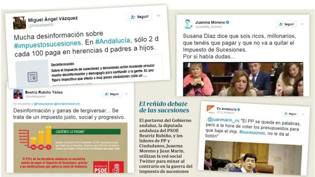 Clamor en las redes sociales contra el impuesto de sucesiones en Andalucía