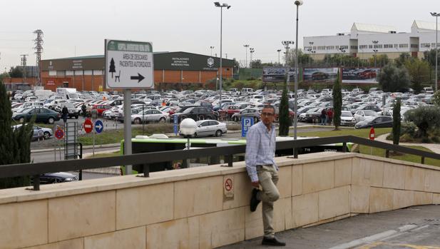 Imagen del aparcamiento del REina Sofía
