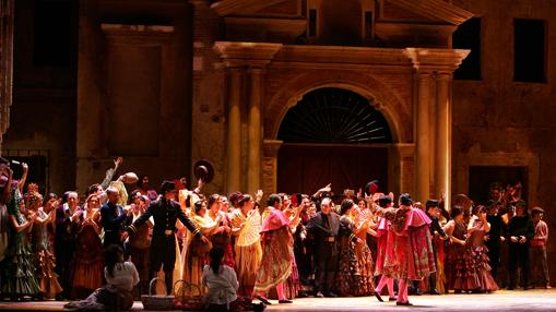 Un momento de la versión de «Carmen» que se verá en el Gran Teatro