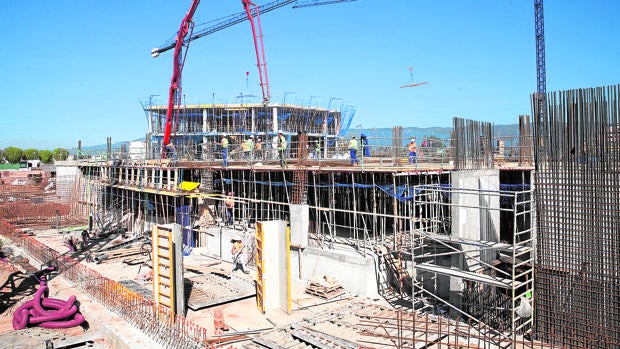 Avance de las obras del nuevo Hospital Quirón en Córdoba