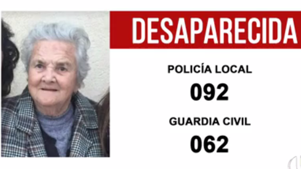 Encuentran en buen estado a la anciana perdida en Palos