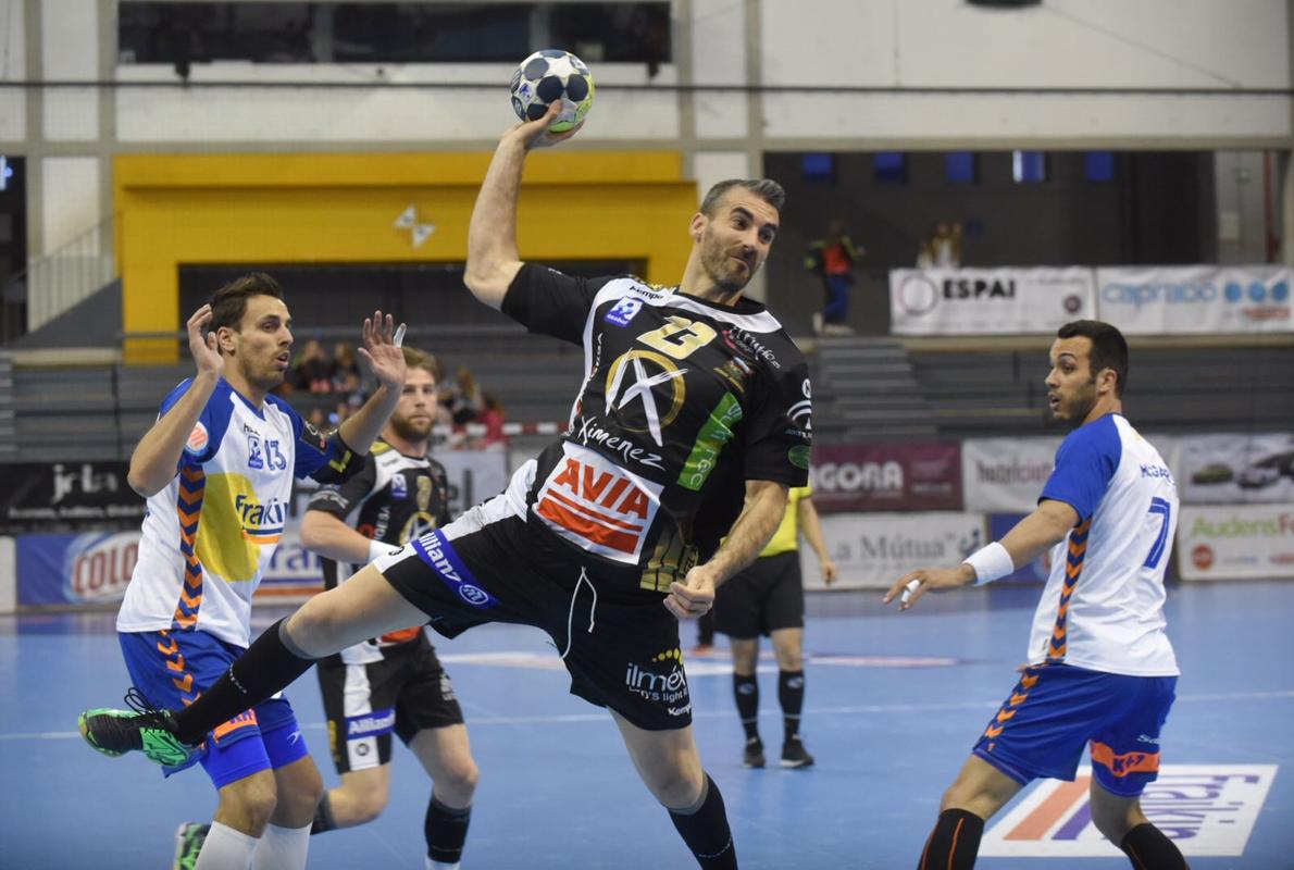 Lance del encuentro del Ángel Ximénez en Granollers