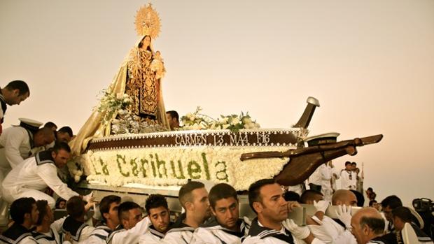 La procesión del Carmen de La Carihuela, Fiesta de Singularidad Turística