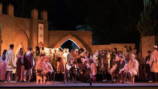 Una representación del Festival de Teatro Clásico de Fuente Obejuna