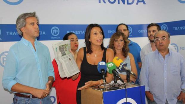 El PP de Ronda pide que Susana Díaz se pronuncie en el caso de la 'doble boda'