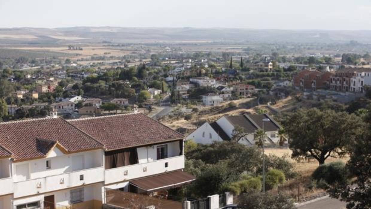 Vista panorámica de las urbanizaciones en Alcolea