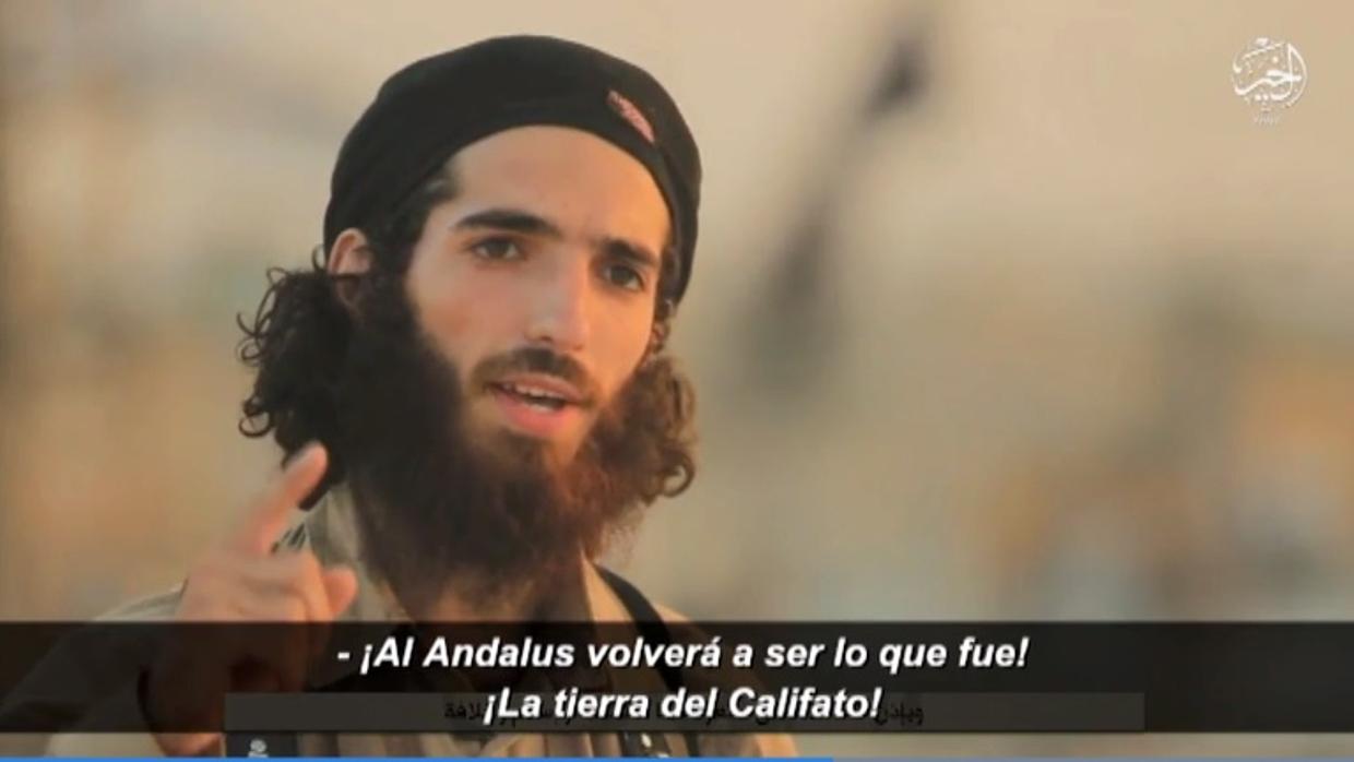 El yihadista apodado «El Cordobés» en el vídeo de Daesh