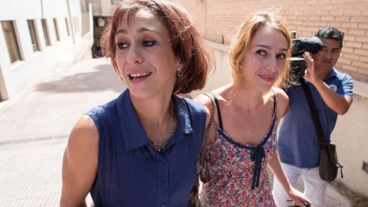 Juana Rivas tras salir de en libertad