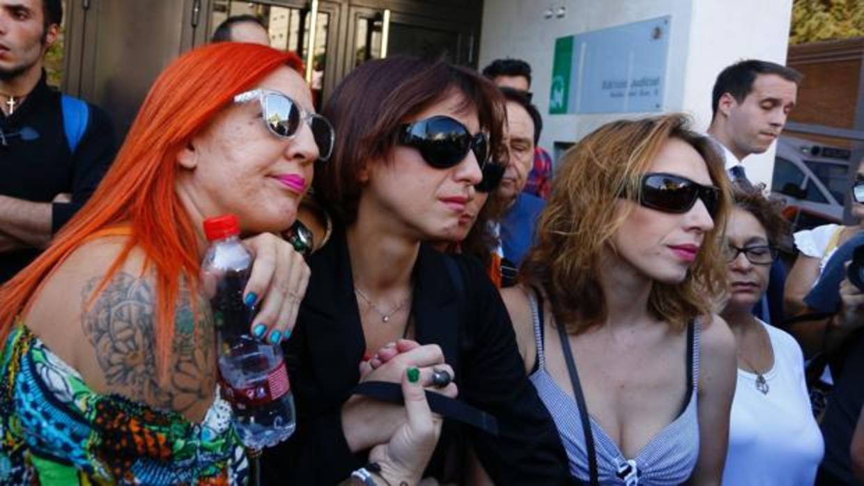 Juana Rivas ha salido muy abatida tras declarar por sustracción de menores