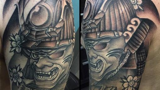 Tatuaje de un cliente de Madriz 13