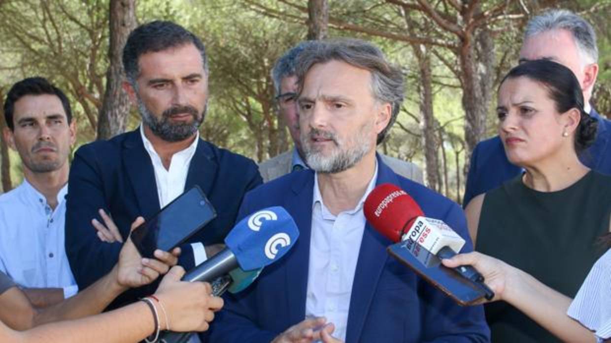 El consejero de Medio Ambiente, José Fiscal