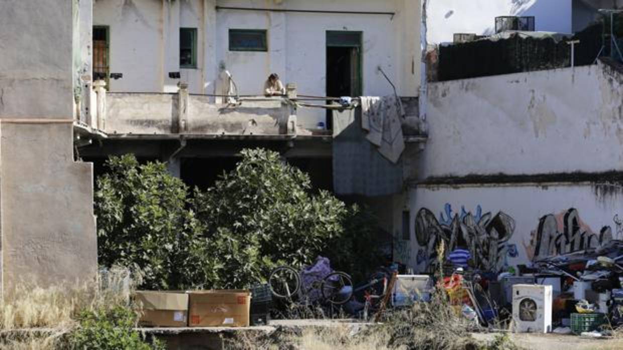Edificio ocupado en la Magdalena