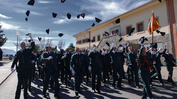 Así se forman en Baeza los futuros guardias civiles