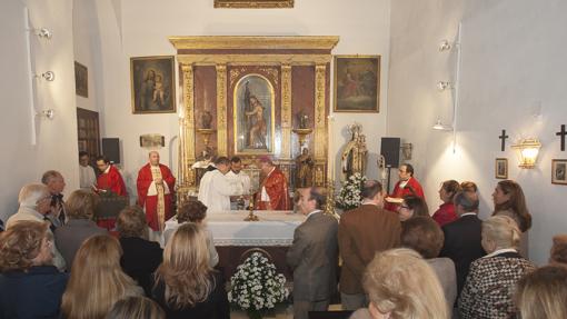 Interior de la ermita de San Zoilo