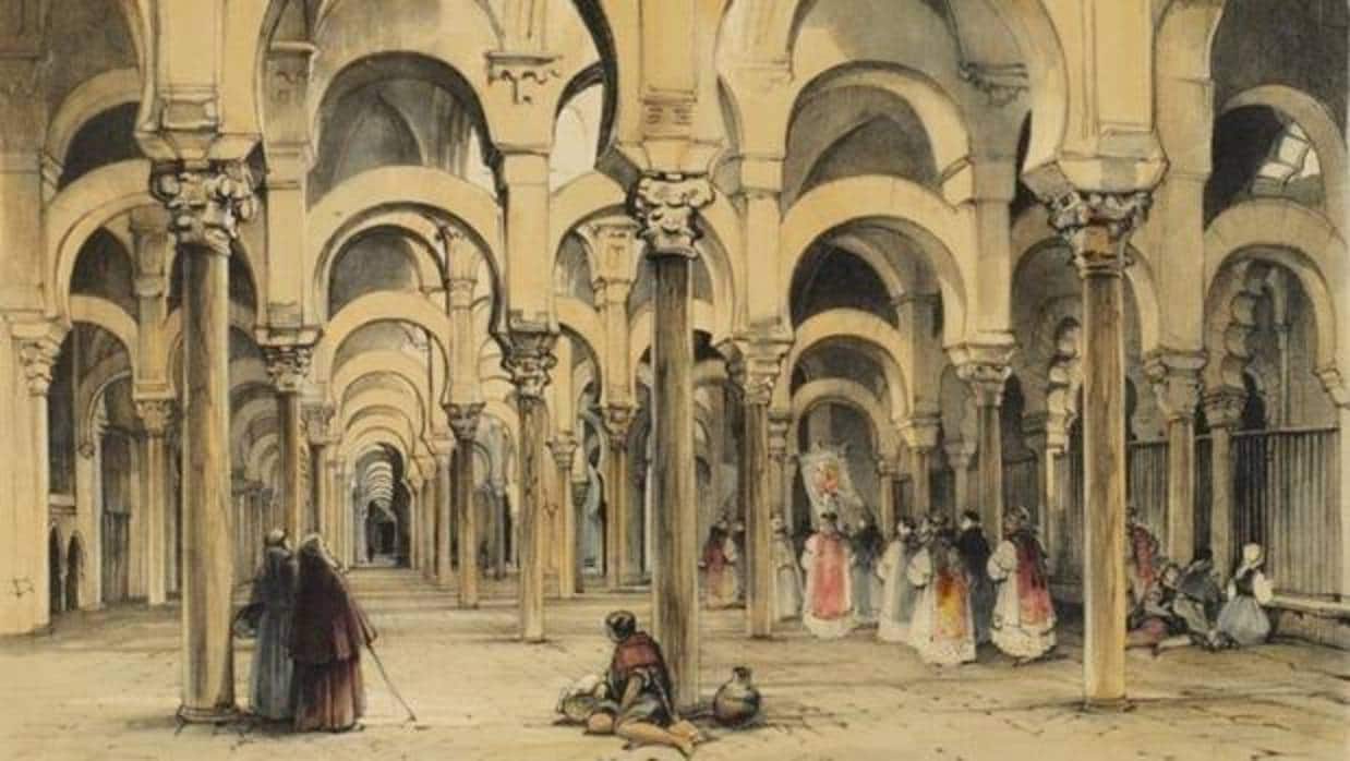 «Mezquita de Córdoba», de John Frederic Lewis, impreso en 1836