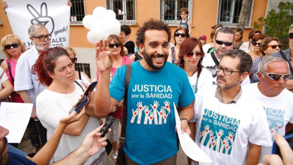 Spiriman en una de sus intervenciones