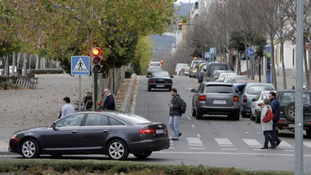La avenida Gran Vía Parque de Córdoba