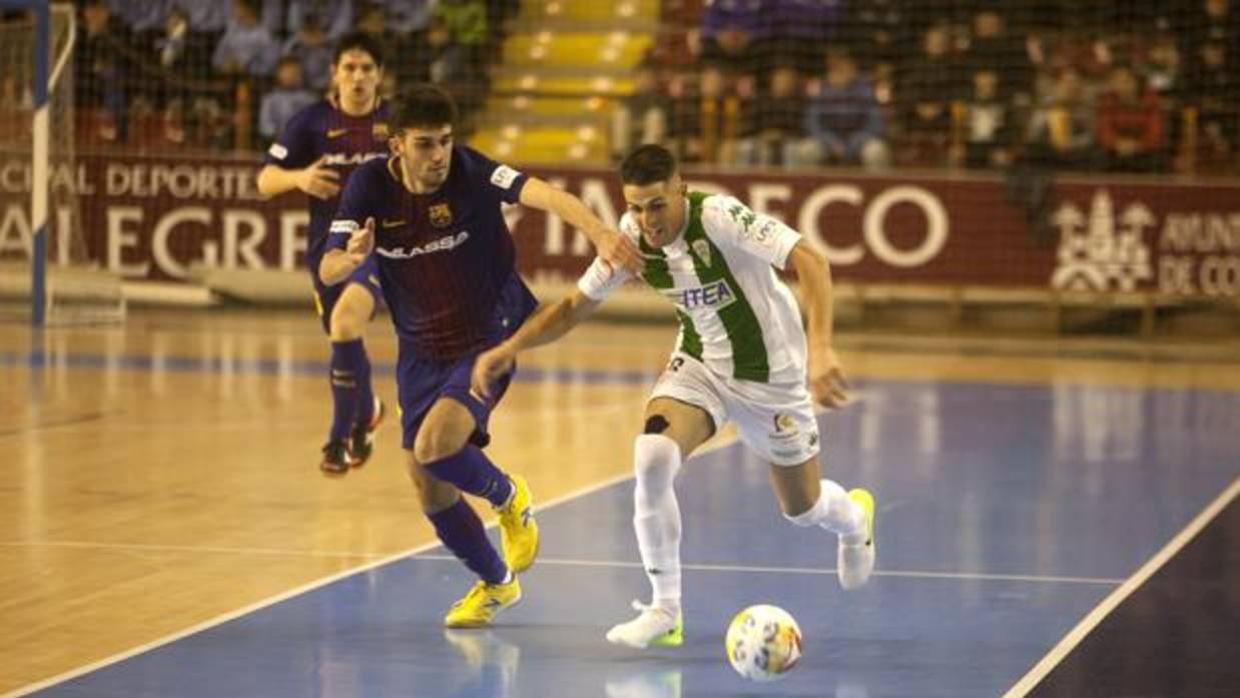 El Itea CCF durante su último partido ante el FC Barcelona B