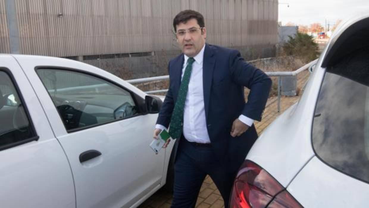 Jesús León, a la llegada la Junta del Córdoba