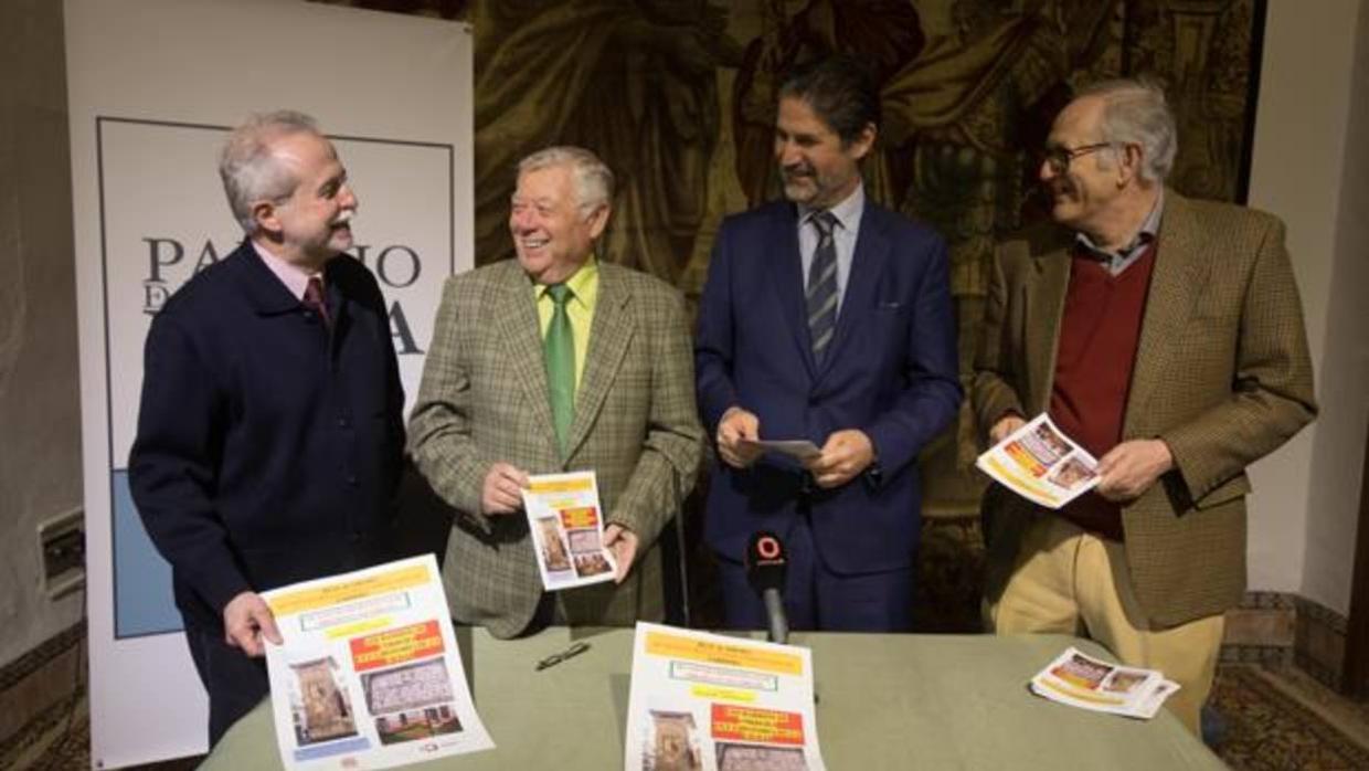 Presentación de las jornadas en el Palacio de Viana