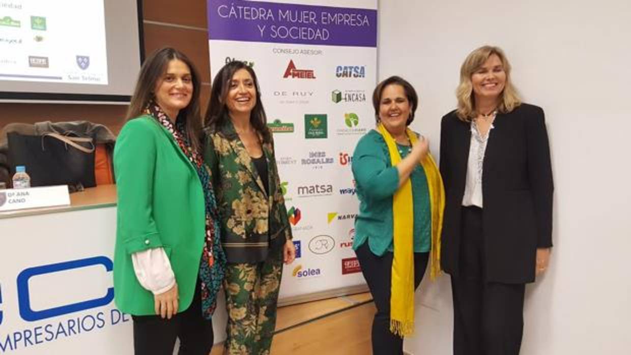 Carmen Gutiérrez, Ana Cano, Blanca Torrent y Brita Hektoen