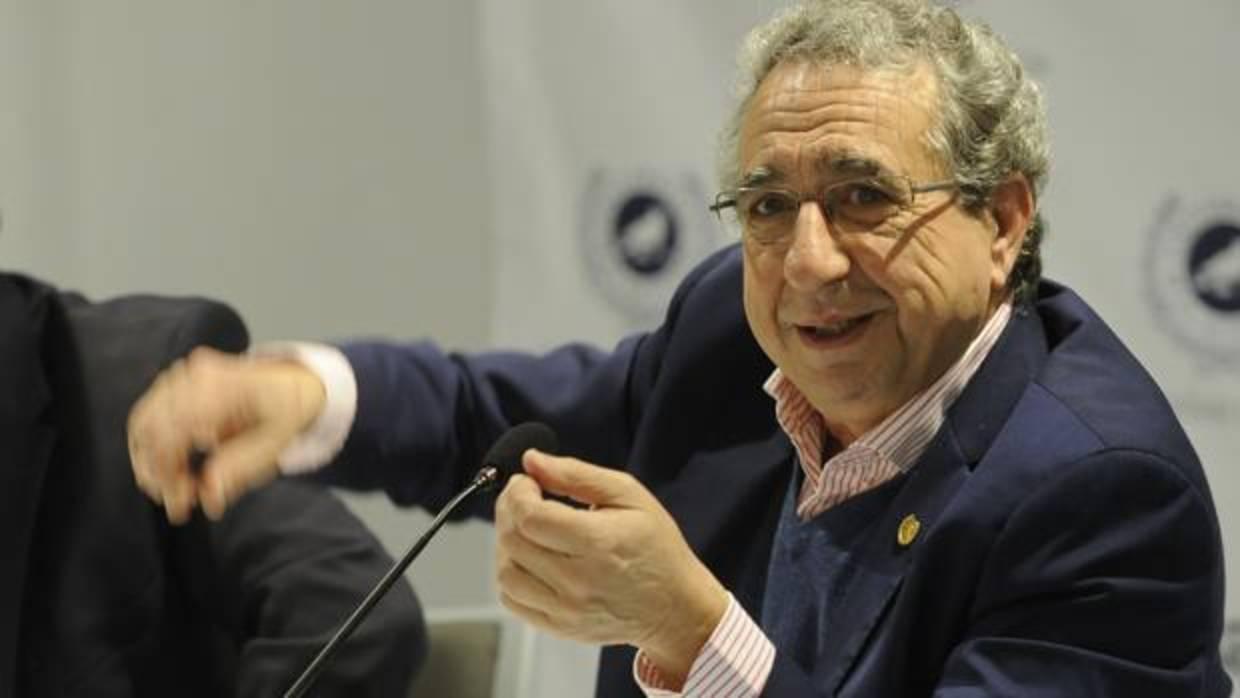 José Ángel Nárvaez durante el desayuno informativo