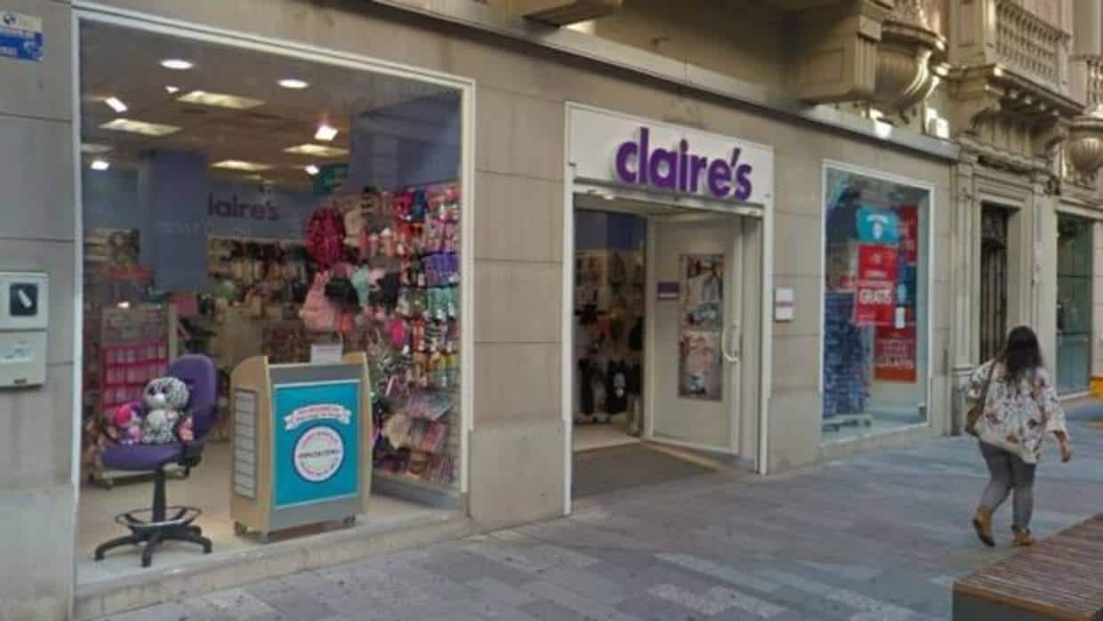 Tienda de Claire's en el centro de Córdoba