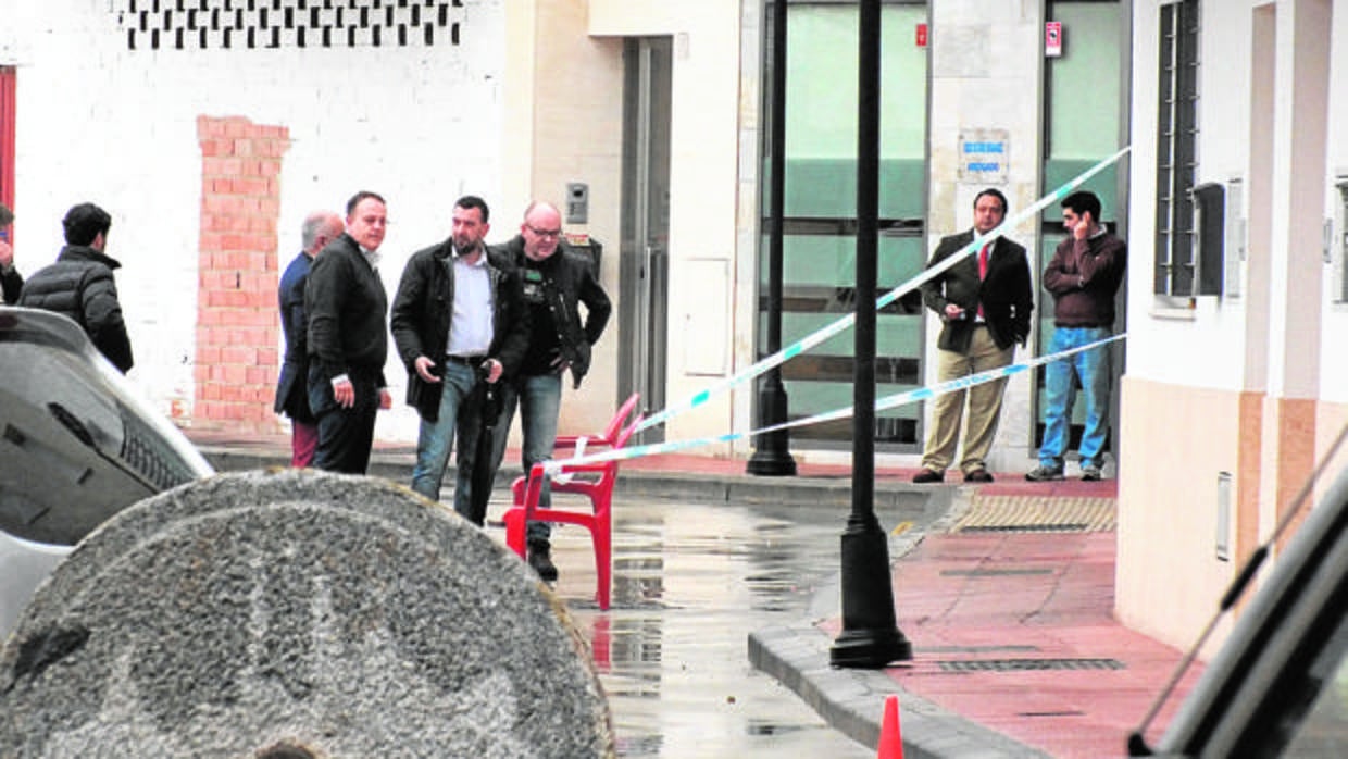 Lugar donde tuvo kugar el tiroteo en la localidad de Montoro