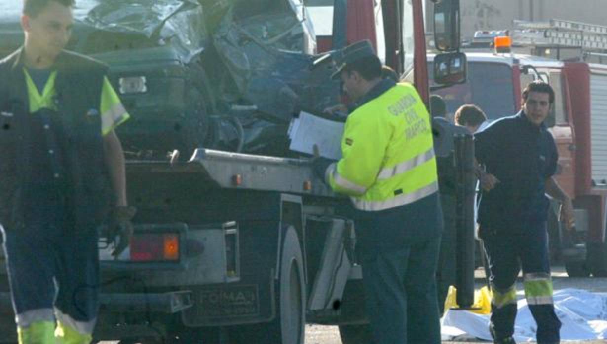 Siniestro en la cuesta del Lobatón