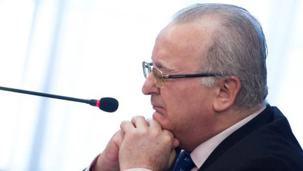 El exconsejero andaluz de Empleo, Antonio Fernández, en el juicio del caso ERE